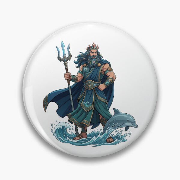 Item preview, Poseidon, the Greek King of the Seas designed and sold by ArteTeoma.