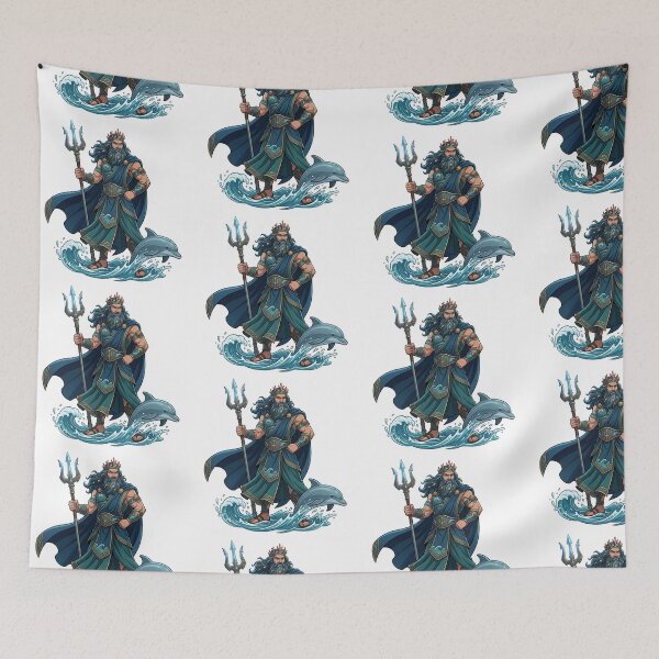 Item preview, Poseidon, the Greek King of the Seas designed and sold by ArteTeoma.