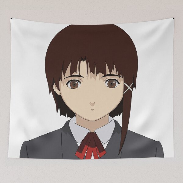 Item preview, Lain Quiet Stare designed and sold by Migi-Desu.