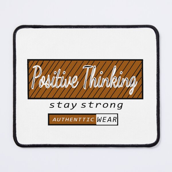 Item preview, Positive Thinking Motivational Quote T-Shirt Design – Authentic Wear Graphic designed and sold by Carftora786.