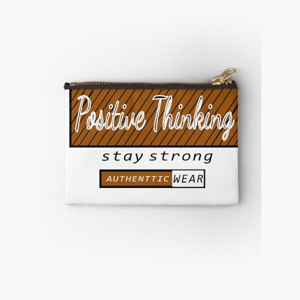 Item preview, Positive Thinking Motivational Quote T-Shirt Design – Authentic Wear Graphic designed and sold by Carftora786.