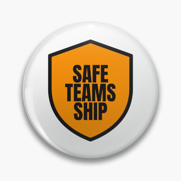 Item preview, Safe Teams Ship designed and sold by thechelsuk.