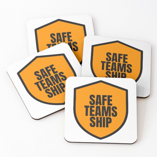 Item preview, Safe Teams Ship designed and sold by thechelsuk.