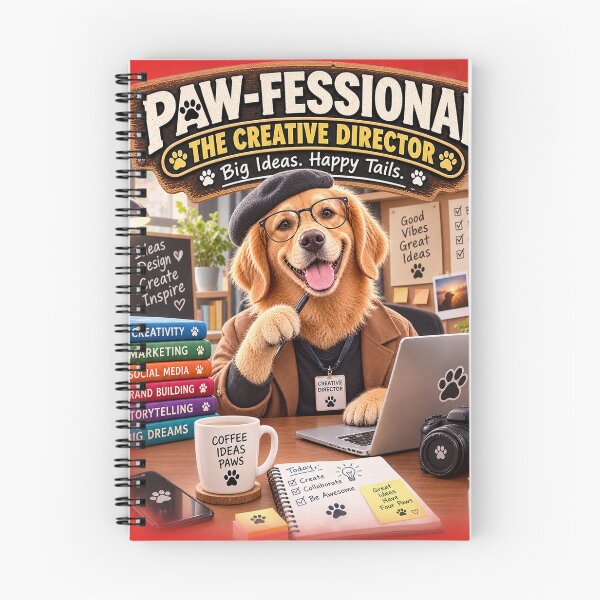 Item preview, Funny Creative Director Dog Shirt – PAW-FESSIONAL Designer & Dog Lover Gift designed and sold by TeeVibeHaus.