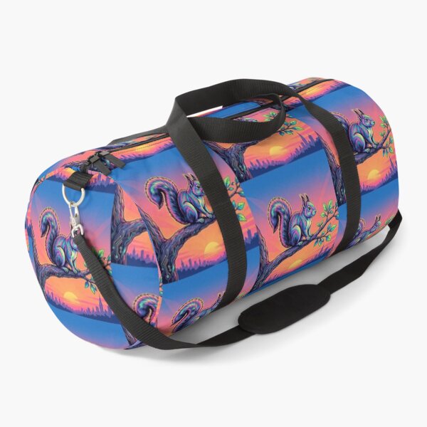 Item preview, Neon Squirrel – Synthwave Wildlife Sunset Illustration designed and sold by Dogandesighn.