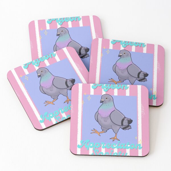 Item preview, pigeon appreciation society designed and sold by sarahdiddles.