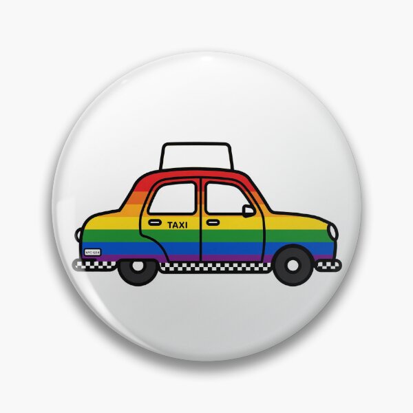 Item preview, Rainbow NYC Yellow Taxi Pride designed and sold by StateofQueer.