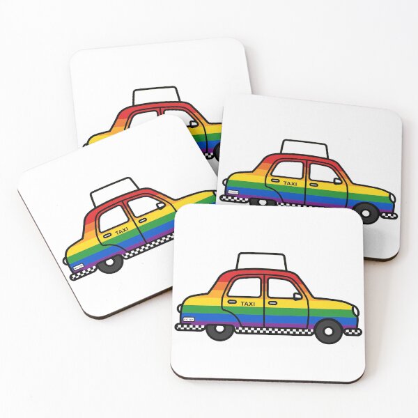 Item preview, Rainbow NYC Yellow Taxi Pride designed and sold by StateofQueer.