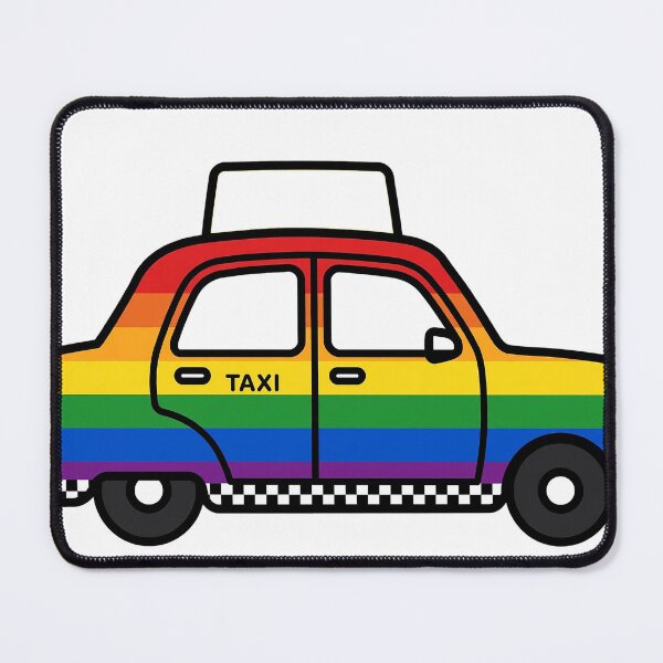 Item preview, Rainbow NYC Yellow Taxi Pride designed and sold by StateofQueer.