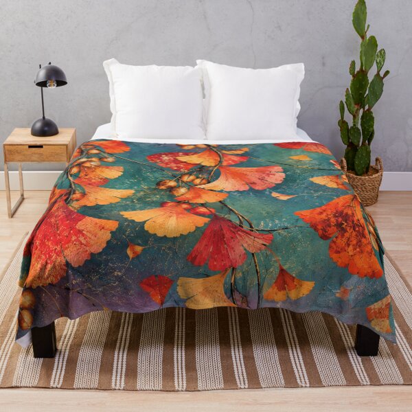 Item preview, Falling Ginkgo Autumn Blooms designed and sold by scicilysimonee.