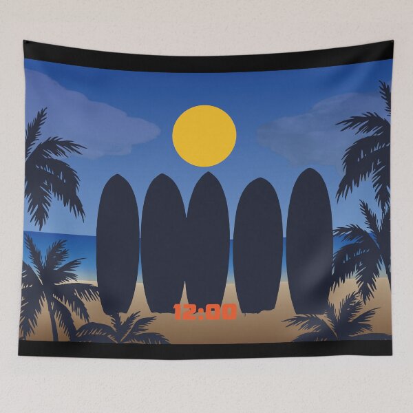 Item preview, Dibujo Playa con tablas designed and sold by MarketdeLuis.