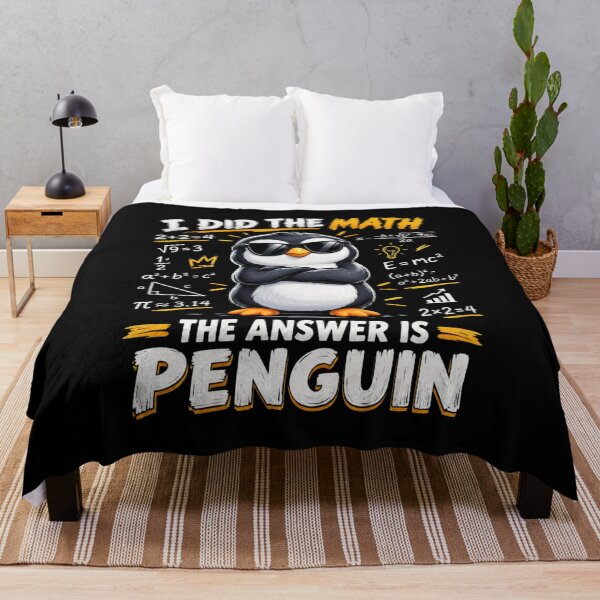 Item preview, I Did the Math The Answer Is Penguin Funny Math Penguin designed and sold by bilal sibgui.