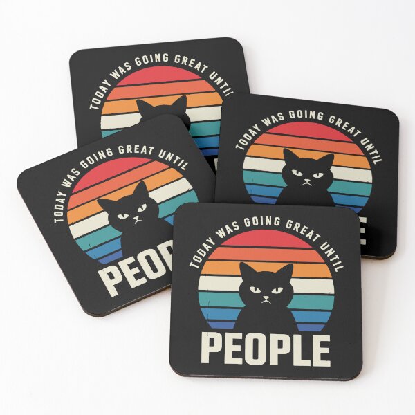 Item preview, Grumpy Cat Retro Sunset Funny Cat Lover Vintage Design ? designed and sold by AtonuHaque.
