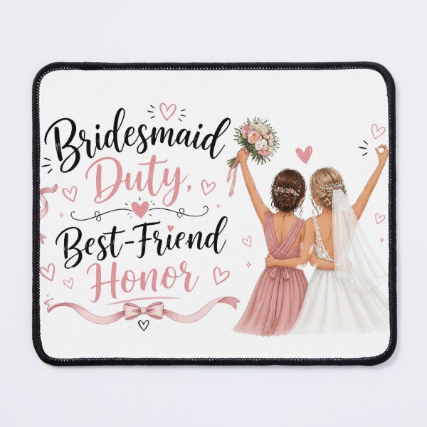 Item preview, Bridesmaid Duty Best-Friend Honor designed and sold by indepthdesigns.