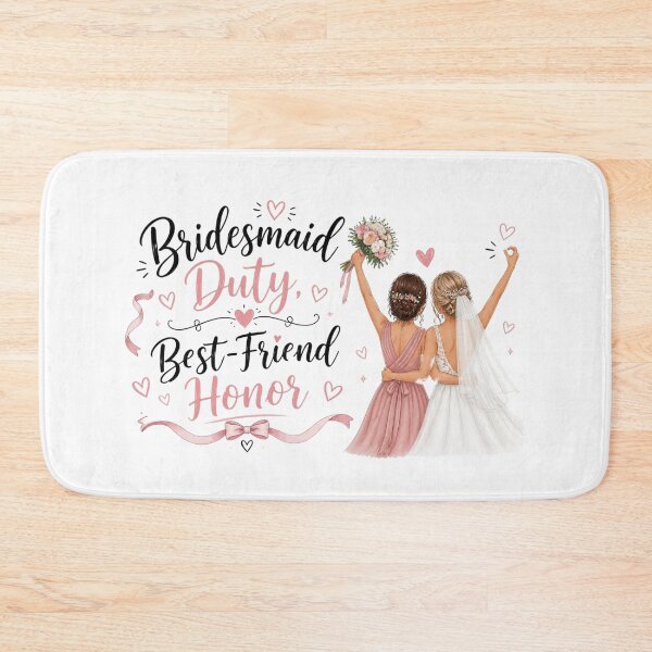 Item preview, Bridesmaid Duty Best-Friend Honor designed and sold by indepthdesigns.