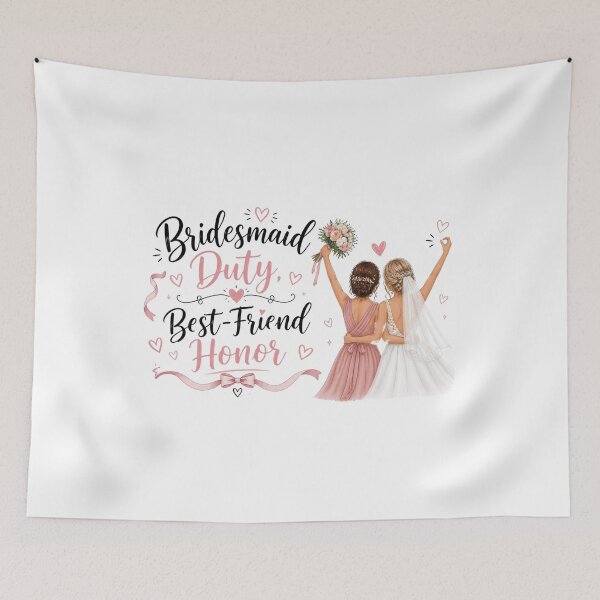 Item preview, Bridesmaid Duty Best-Friend Honor designed and sold by indepthdesigns.