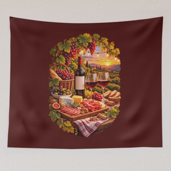 Item preview, Feast Wedding Mediterranean Wine Grapes designed and sold by CzipipitoStudio.