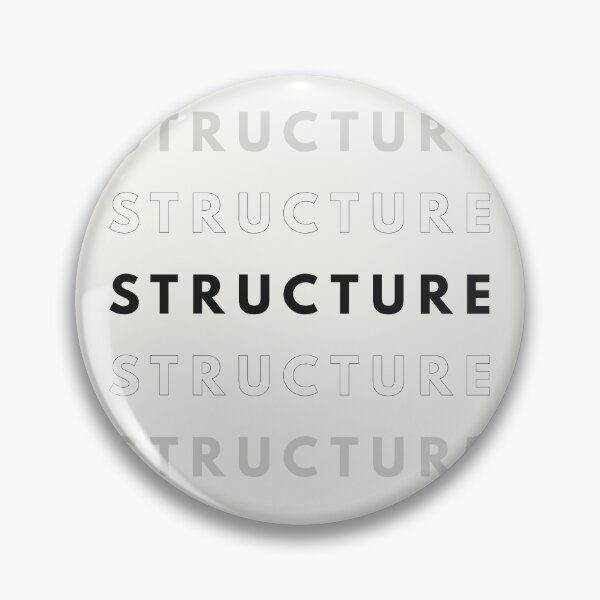 Item preview, STRUCTURE Minimalist Typography Geometric Grid designed and sold by Mono-Metric.