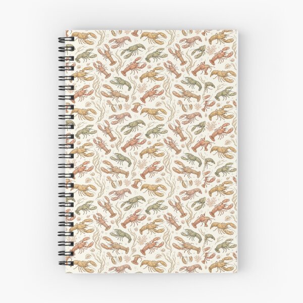 Item preview, Vintage Style Pattern of Lobsters and Marine Elements designed and sold by Marietna2110.