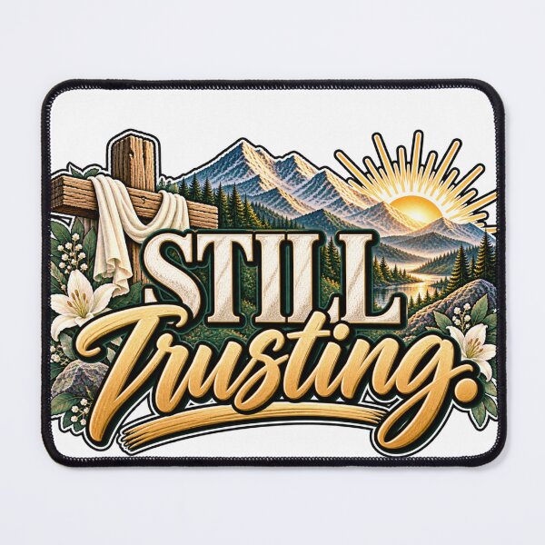 Item preview, Still Trusting | Christian Faith & Trust in God Design designed and sold by ThinkOnThis.