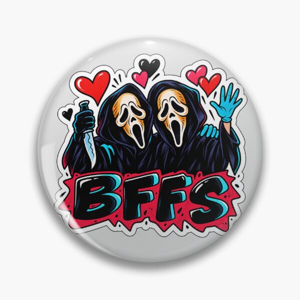 Item preview, Ghostface BFFs designed and sold by ArtaxLives.