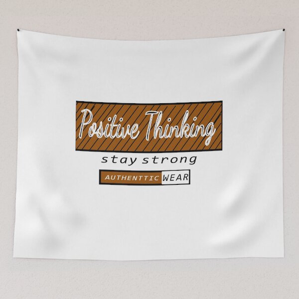 Item preview, Positive Thinking Motivational Quote T-Shirt Design – Authentic Wear Graphic designed and sold by Carftora786.