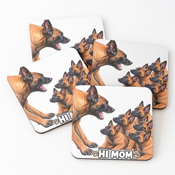 Item preview, Belgian Malinois Hi Mom designed and sold by PRINTAZONA.
