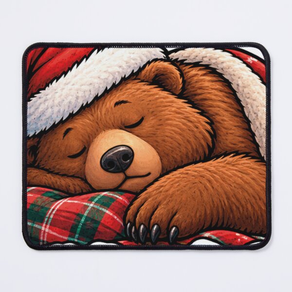 Item preview, Current Status Hibernating Until January 2nd Funny Christmas Bear designed and sold by CrazySzoopWorld.