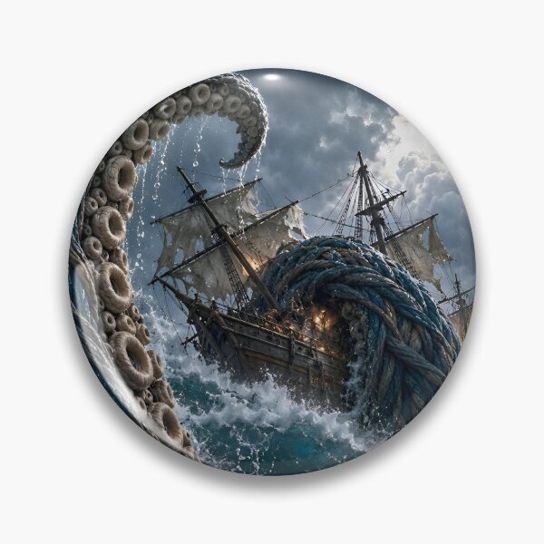 Item preview, Kraken — Beneath the Storm designed and sold by JUTElCONIC.