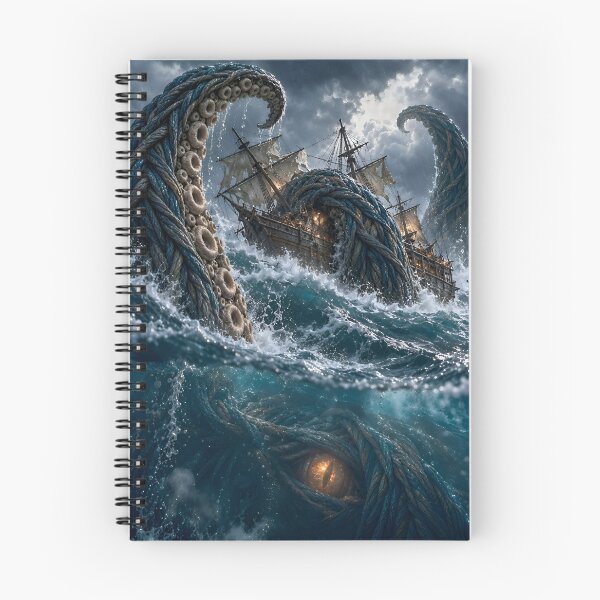 Item preview, Kraken — Beneath the Storm designed and sold by JUTElCONIC.