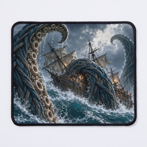 Item preview, Kraken — Beneath the Storm designed and sold by JUTElCONIC.