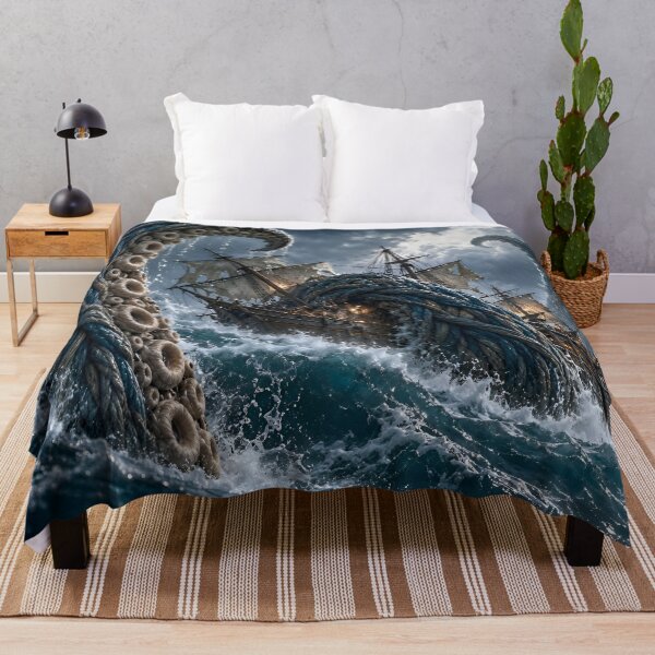 Item preview, Kraken — Beneath the Storm designed and sold by JUTElCONIC.
