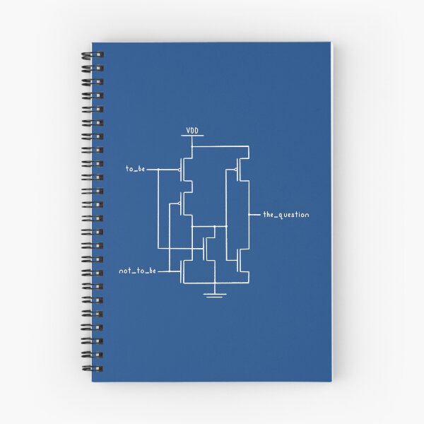 Item preview, To Be or Not To Be Circuit Diagram designed and sold by TheEclecticKat.
