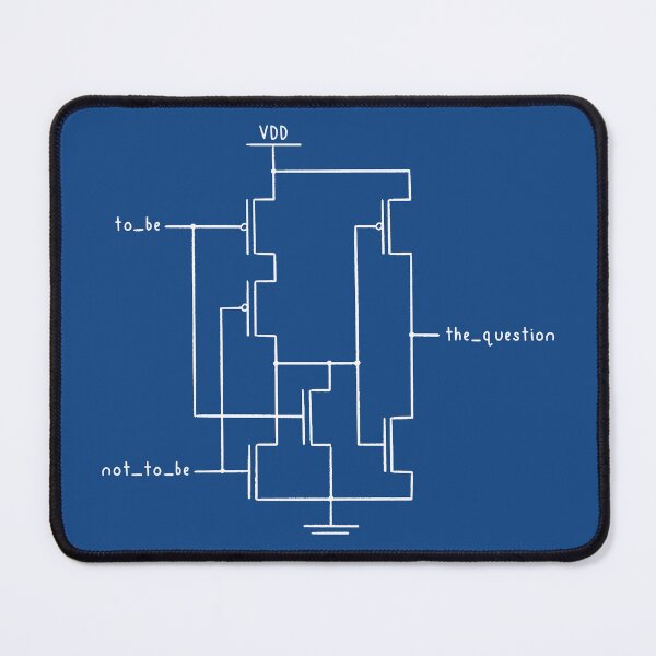 Item preview, To Be or Not To Be Circuit Diagram designed and sold by TheEclecticKat.
