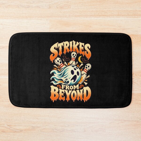 Item preview, Strikes From Beyond - Ghost Bowling Halloween designed and sold by MOTIFOLK.