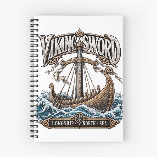 Item preview, Viking Sword – Bronze Norse Longship designed and sold by JanChryzostom.