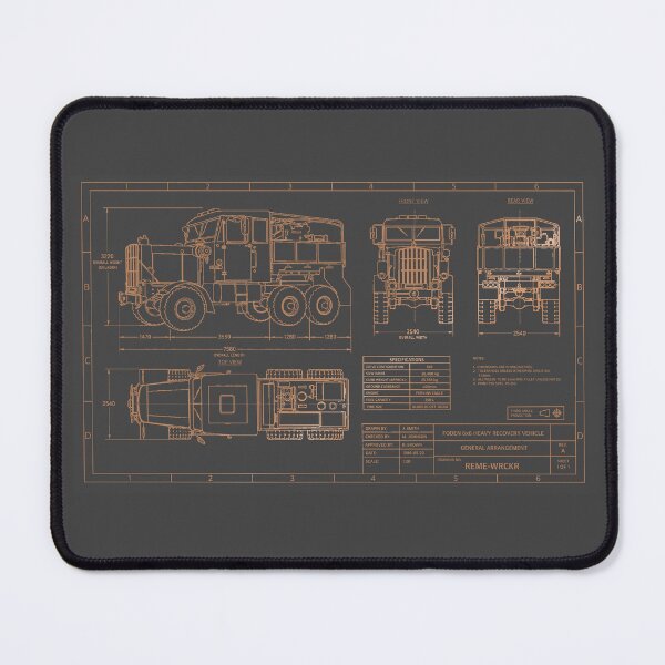 Item preview, Wrecker Technical Drawing bronze designed and sold by Auburn-Art.