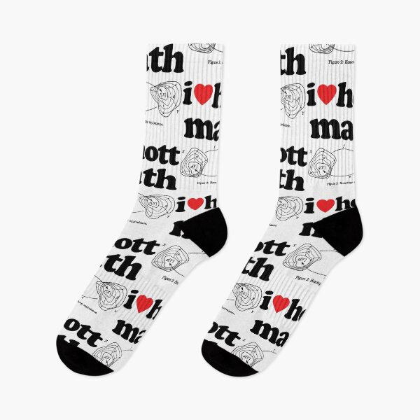 Item preview, I Love Hott Math Topology STEM Geek Graphic Black Text designed and sold by MathWare MathClips.