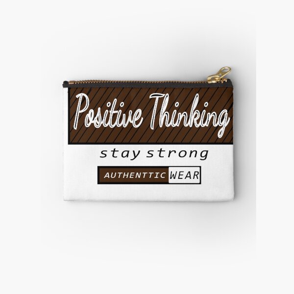 Item preview, Positive Thinking Motivational Quote T-Shirt Design – Authentic Wear Graphic designed and sold by Carftora786.