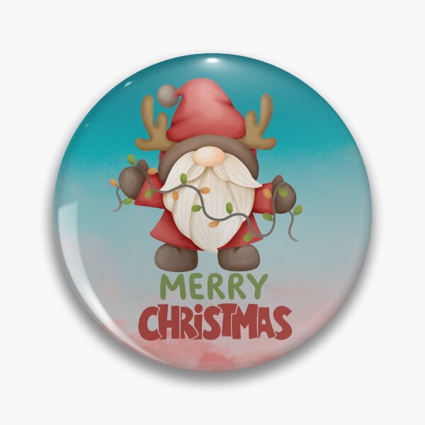 Item preview, Cute Merry Christmas Gnome Holiday Xmas Art designed and sold by stormk10.