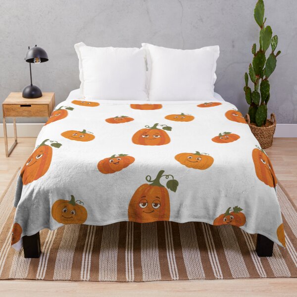 Item preview, Cute Autumn Pumpkin Trio  designed and sold by BetweenForms.