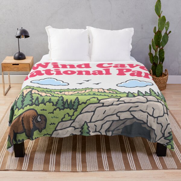 Item preview, Wind Cave National Park Cute Bison designed and sold by HowToCanadian.