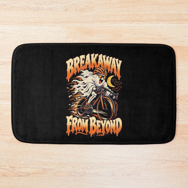 Item preview, Breakaway From Beyond - Ghost Cyclist Halloween designed and sold by MOTIFOLK.