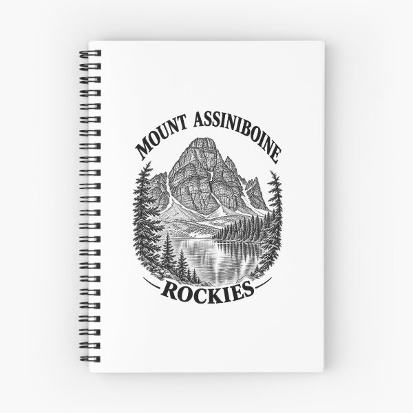 Item preview, Mount Assiniboine — Canadian Rockies Line Art designed and sold by Tee Visions.
