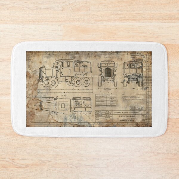 Item preview, Dibujo técnico de una grúa antigua designed and sold by Auburn-Art.