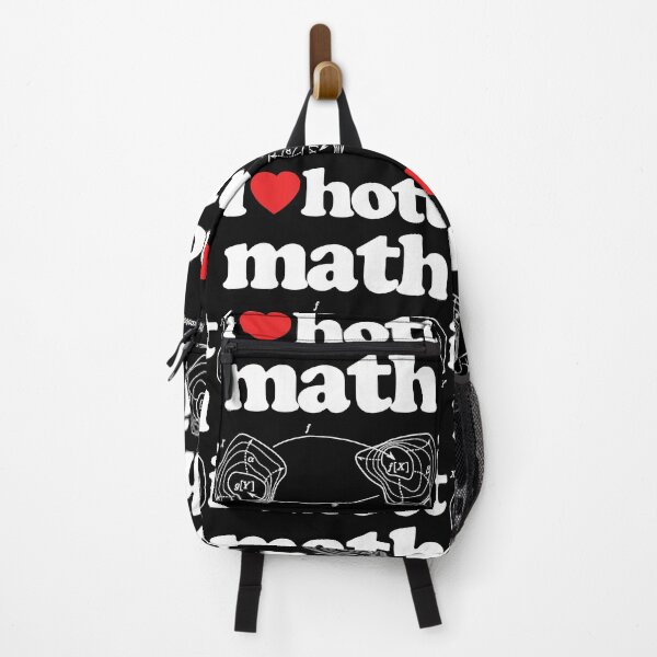 Item preview, I Love Hott Math Topology STEM Geek Graphic White Text designed and sold by MathWare MathClips.