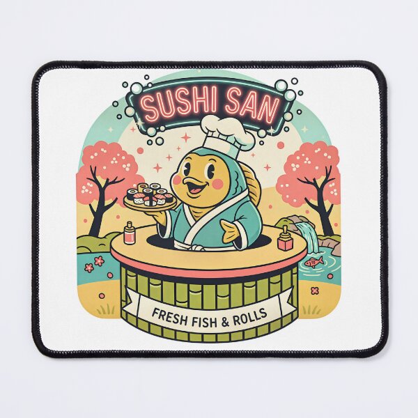 Item preview, For The Love of Sushi designed and sold by SundayFunniesCo.
