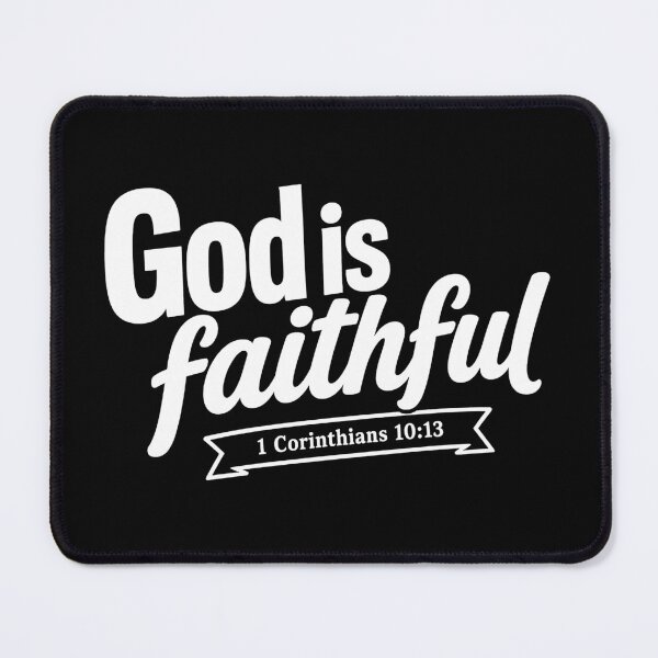Item preview, 1 Corinthians 10:13 God is Faithful designed and sold by plushism.