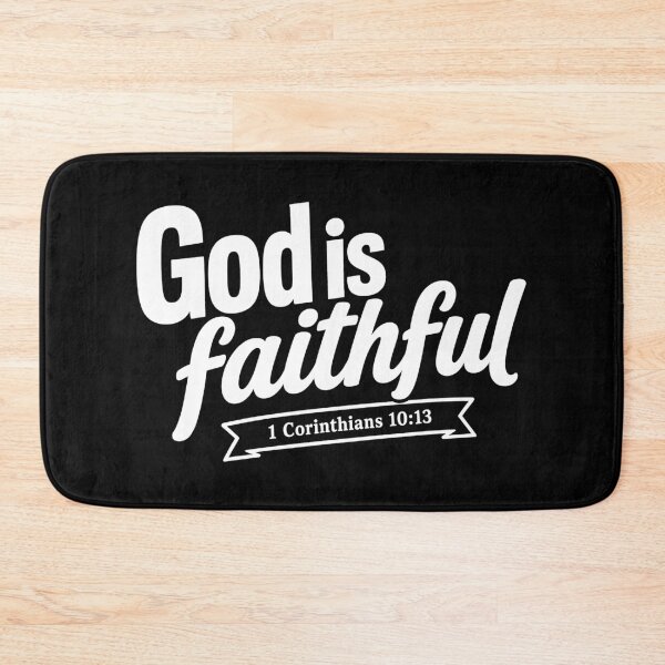 Item preview, 1 Corinthians 10:13 God is Faithful designed and sold by plushism.