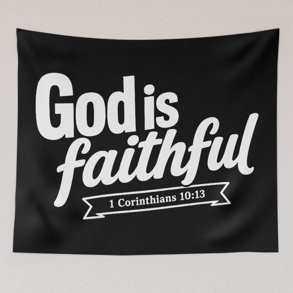 Item preview, 1 Corinthians 10:13 God is Faithful designed and sold by plushism.